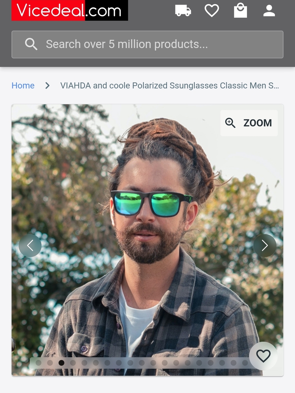 Viahda Polarized Sunglasses Pack Of 2! 😎💙💚
